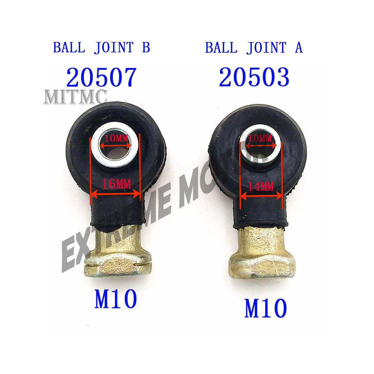 2 Set （4pcs）Ball Joint Tie Rod End A and B For Lin