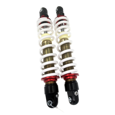 2PC Rear Shock Absorber with Air Bag Compatible wi