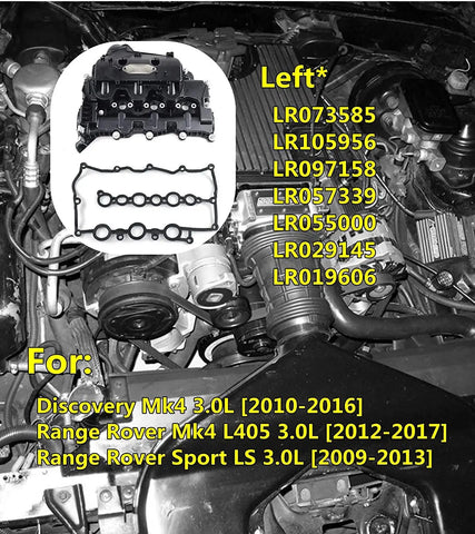 Inlet (LH) Manifold Valve Cover Fit For L R Dy 4 M